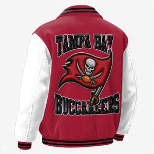 Alternative view of Tampa Bay Buccaneers Classic Varsity Bomber Jacket CBB3627