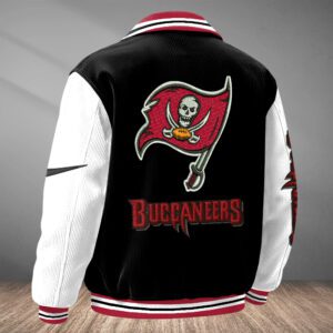 Alternative view of Tampa Bay Buccaneers Classic Varsity Bomber Jacket CBB3657