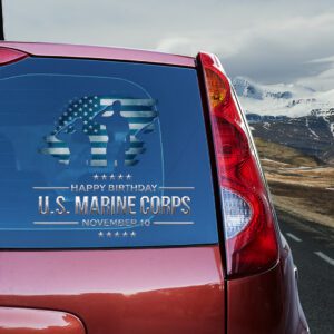US Marine Corps 250th Anniversary 2025 Car Sticker CTK1130