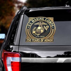 Alternative view of US Marine Corps Car Sticker CTK1087
