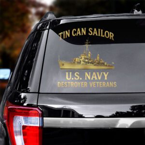 Alternative view of US Navy Car Sticker CTK1071