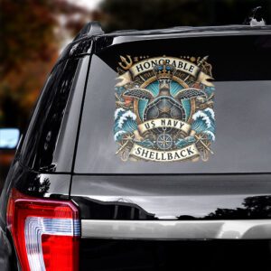 Alternative view of US Navy Car Sticker CTK1104