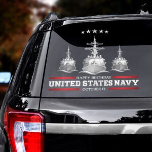 Alternative view of US Navy Car Sticker CTK1128