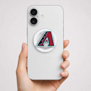 Alternative view of Arizona Diamondbacks Logo Phone Grip Magsafe Phone Grip Magnetic Phone Holder Phone Kindle Popgrip