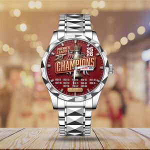 Alternative view of Arsenal FC Premier League Champions 25/26 Alloy Luxury Quartz Watch CHAMP20270