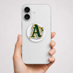 Alternative view of Athletics Logo Phone Grip Magsafe Phone Grip Magnetic Phone Holder Phone Kindle Popgrip