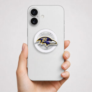 Alternative view of Baltimore Ravens Logo Phone Grip Magsafe Phone Grip Magnetic Phone Holder Phone Kindle Popgrip