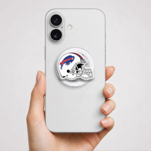 Alternative view of Buffalo Bills Helmet Phone Grip Magsafe Phone Grip Magnetic Phone Holder Phone Kindle Popgrip