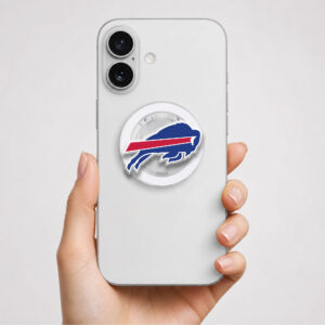 Alternative view of Buffalo Bills Logo Phone Grip Magsafe Phone Grip Magnetic Phone Holder Phone Kindle Popgrip