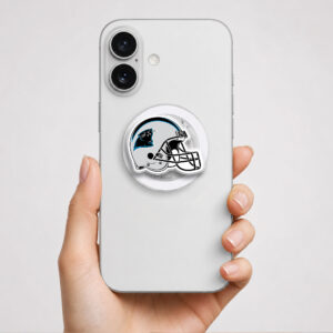 Alternative view of Carolina Panthers Helmet Phone Grip Magsafe Phone Grip Magnetic Phone Holder Phone Kindle Popgrip