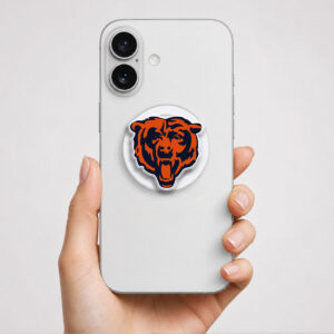 Alternative view of Chicago Bears Logo Phone Grip Magsafe Phone Grip Magnetic Phone Holder Phone Kindle Popgrip
