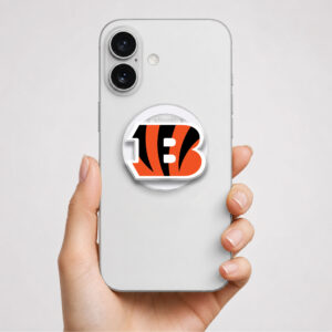 Alternative view of Cincinnati Bengals Logo Phone Grip Magsafe Phone Grip Magnetic Phone Holder Phone Kindle Popgrip