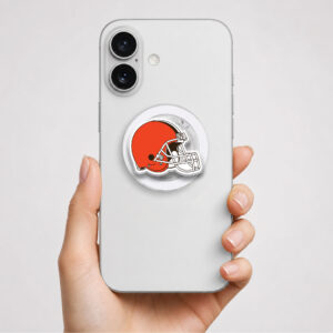 Alternative view of Cleveland Browns Logo Phone Grip Magsafe Phone Grip Magnetic Phone Holder Phone Kindle Popgrip