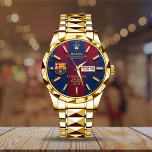 Alternative view of FC Barcelona LaLiga Winners 25/26 x Rolex Alloy Luxury Quartz Watch BRC1014