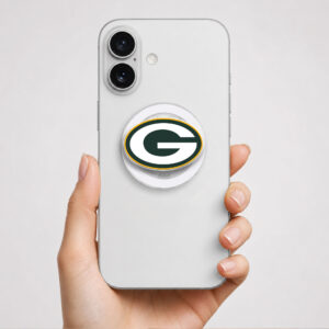 Alternative view of Green Bay Packers Logo Phone Grip Magsafe Phone Grip Magnetic Phone Holder Phone Kindle Popgrip