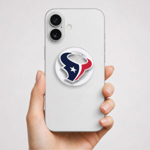 Alternative view of Houston Texans Logo Phone Grip Magsafe Phone Grip Magnetic Phone Holder Phone Kindle Popgrip