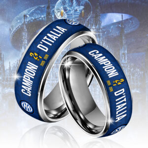 Inter Milan Campioni D'Italia 25/26 Custom Alloy Ring CHMP1014