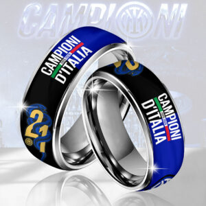 Inter Milan Campioni D'Italia 25/26 Custom Alloy Ring CHMP1018