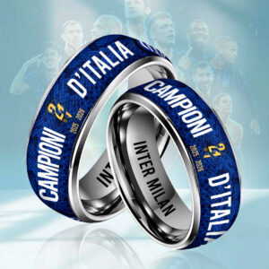 Inter Milan Campioni D'Italia 25/26 Custom Alloy Ring CHMP1024