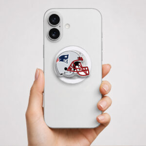 Alternative view of New England Patriots Helmet Phone Grip Magsafe Phone Grip Magnetic Phone Holder Phone Kindle Popgrip