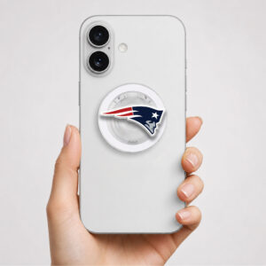 Alternative view of New England Patriots Logo Phone Grip Magsafe Phone Grip Magnetic Phone Holder Phone Kindle Popgrip