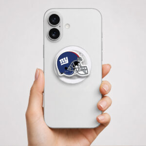 Alternative view of New York Giants Helmet Phone Grip Magsafe Phone Grip Magnetic Phone Holder Phone Kindle Popgrip