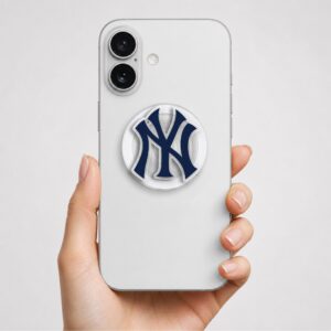 Alternative view of New York Yankees Logo Phone Grip Magsafe Phone Grip Magnetic Phone Holder Phone Kindle Popgrip