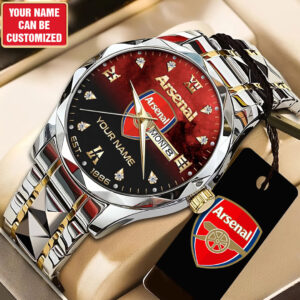 Personalized Arsenal FC Alloy Luxury Quartz Watch CHMP1000