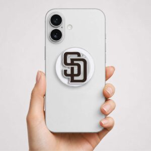 Alternative view of San Diego Padres Logo Phone Grip Magsafe Phone Grip Magnetic Phone Holder Phone Kindle Popgrip