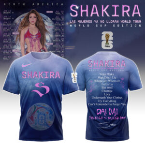 Shakira World Cup Tour Limited Edition T-shirt WCC1013
