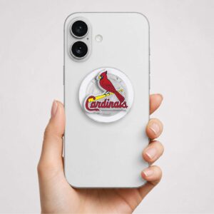 Alternative view of St. Louis Cardinals Logo Phone Grip Magsafe Phone Grip Magnetic Phone Holder Phone Kindle Popgrip