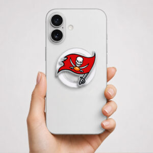 Alternative view of Tampa Bay Buccaneers Logo Phone Grip Magsafe Phone Grip Magnetic Phone Holder Phone Kindle Popgrip