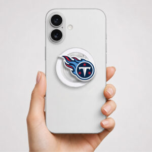 Alternative view of Tennessee Titans Logo Phone Grip Magsafe Phone Grip Magnetic Phone Holder Phone Kindle Popgrip