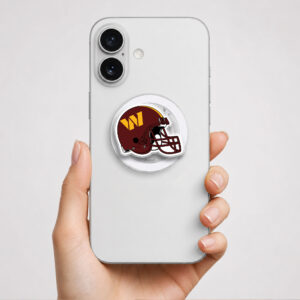 Alternative view of Washington Commanders Helmet Phone Grip Magsafe Phone Grip Magnetic Phone Holder Phone Kindle Popgrip