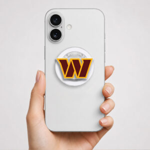 Alternative view of Washington Commanders Logo Phone Grip Magsafe Phone Grip Magnetic Phone Holder Phone Kindle Popgrip