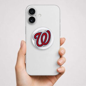 Alternative view of Washington Nationals Logo Phone Grip Magsafe Phone Grip Magnetic Phone Holder Phone Kindle Popgrip