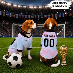 Belgium Away Pet Baseball Jersey World Cup 2026 Jersey For Pet
