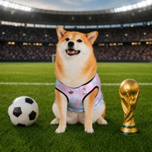 Alternative view of Belgium Away Pet Basketball Style Jersey World Cup Jersey For Pet 2026
