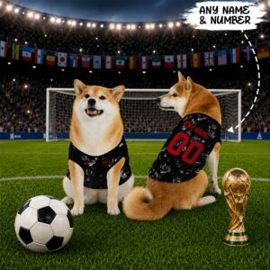 Canada Away Pet Basketball Style Jersey World Cup Jersey For Pet 2026