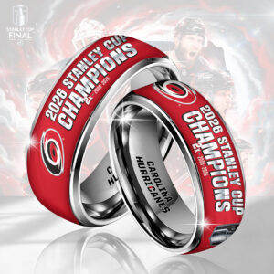 Carolina Hurricanes Stanley Cup Champions 2026 Custom Alloy Ring  CHAMP202631
