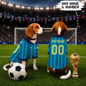 Colombia Away Pet Baseball Jersey World Cup 2026 Jersey For Pet