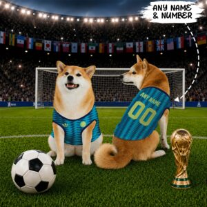 Colombia Away Pet Basketball Style Jersey World Cup Jersey For Pet 2026