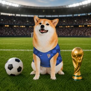 Alternative view of Croatia Away Pet Basketball Style Jersey World Cup Jersey For Pet 2026