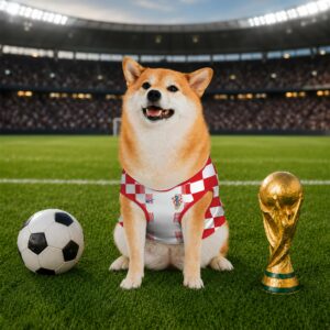 Alternative view of Croatia Home Pet Basketball Style Jersey World Cup Jersey For Pet 2026