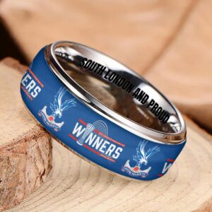 Alternative view of Crystal Palace FC 2026 UEFA Conference League Winners Custom Alloy Ring CHAMP202629