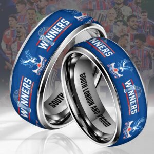 Crystal Palace FC 2026 UEFA Conference League Winners Custom Alloy Ring CHAMP202629