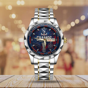 Alternative view of Crystal Palace FC UEFA Conference League Winners 2026 Alloy Luxury Quartz Watch CHAMP202620