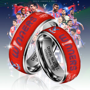 Crystal Palace FC UEFA Conference League Winners 2026 Custom Alloy Ring CHAMP202632