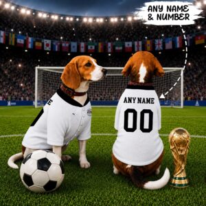 Egypt Away Pet Baseball Jersey World Cup 2026 Jersey For Pet