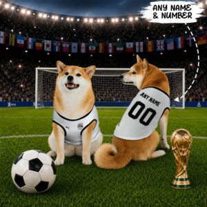 Egypt Away Pet Basketball Style Jersey World Cup Jersey For Pet 2026